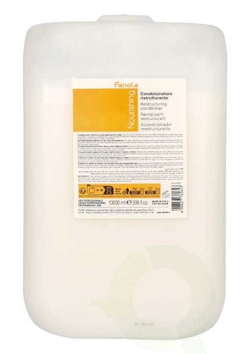 Fanola Nourishing Conditioner 10000 ml in the group BEAUTY & HEALTH / Hair & Styling / Hair care / Conditioner at TP E-commerce Nordic AB (C63887)