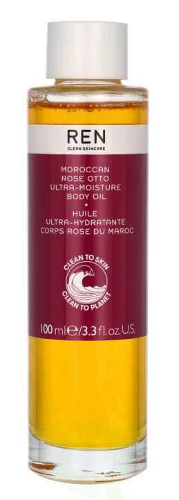 REN Moroccan Rose Otto Ultra Moisture Body Oil 100 ml in the group BEAUTY & HEALTH / Skin care / Body health / Body lotion at TP E-commerce Nordic AB (C63940)
