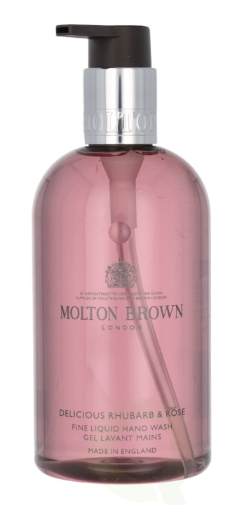 Molton Brown M.Brown Delicious Rhubarb & Rose Liquid Hand Wash 300 ml in the group BEAUTY & HEALTH / Skin care / Body health / Scented soaps at TP E-commerce Nordic AB (C63992)