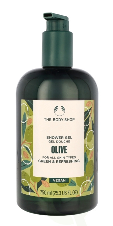The Body Shop Shower Gel 750 ml Olive in the group BEAUTY & HEALTH / Skin care / Body health / Bath & Shower gels at TP E-commerce Nordic AB (C64021)