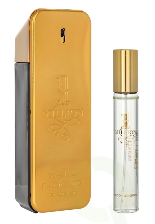 Paco Rabanne 1 Million Giftset 120 ml Edt Spray 100ml/Edt 20ml in the group BEAUTY & HEALTH / Gift sets / Gift sets for him at TP E-commerce Nordic AB (C64044)