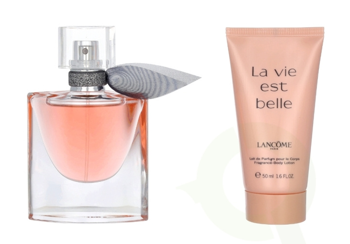 Lancome La Vie Est Belle Giftset 80 ml Edp Spray 30ml/Body Lotion 50ml in the group BEAUTY & HEALTH / Gift sets / Gift sets for her at TP E-commerce Nordic AB (C64045)