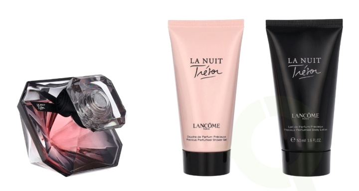 Lancome La Nuit Tresor Giftset 150 ml Edp Spray 50ml/Body Lotion 50ml/Shower Gel 50ml in the group BEAUTY & HEALTH / Fragrance & Perfume / Perfumes / Perfume for her at TP E-commerce Nordic AB (C64055)