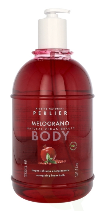 Perlier Energizing Bath Foam 3000 ml Pomegranate in the group BEAUTY & HEALTH / Skin care / Body health / Bath & Shower gels at TP E-commerce Nordic AB (C64068)