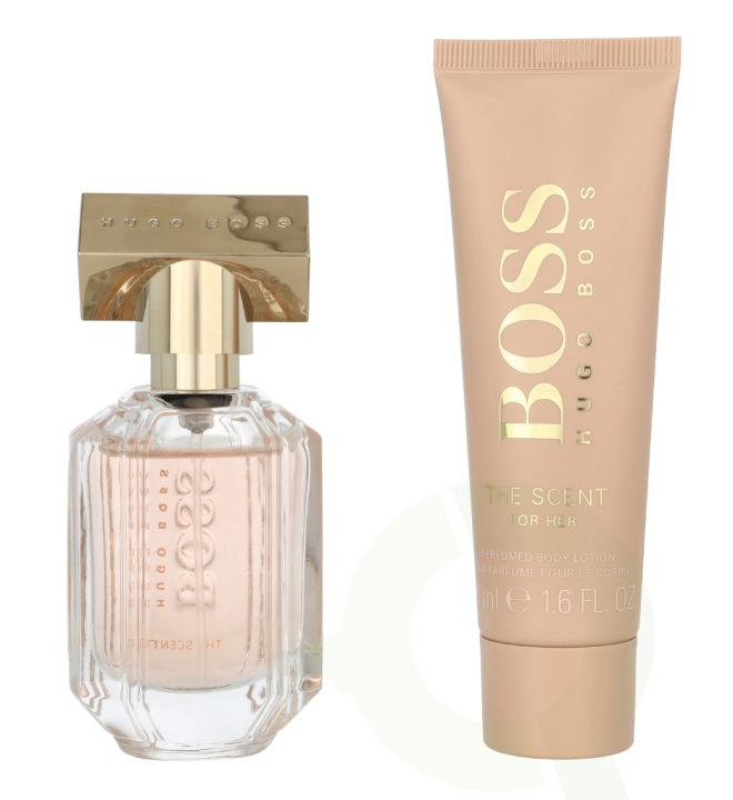 Hugo Boss The Scent For Her Giftset 80 ml Edp Spray 30ml/Body Lotion 50ml in the group BEAUTY & HEALTH / Fragrance & Perfume / Perfumes / Perfume for her at TP E-commerce Nordic AB (C64075)