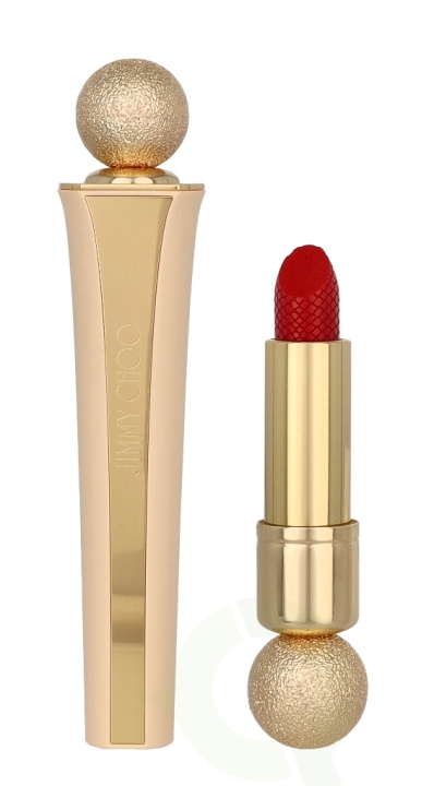 Jimmy Choo Seduction Collection Satin Lipstick 3.5 g #001 Red Carpet in the group BEAUTY & HEALTH / Makeup / Lips / Lipstick at TP E-commerce Nordic AB (C64076)