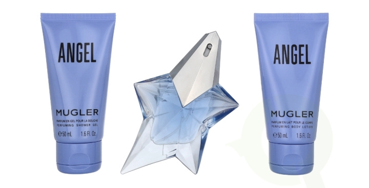 Thierry Mugler Angel Giftset 125 ml Edp Spray Refillable 25ml/Shower Gel 50ml/Body Lotion 50ml in the group BEAUTY & HEALTH / Fragrance & Perfume / Perfumes / Perfume for her at TP E-commerce Nordic AB (C64229)
