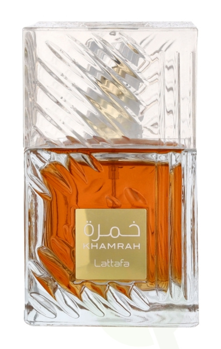 Lattafa Khamrah Edp Spray 100 ml in the group BEAUTY & HEALTH / Fragrance & Perfume / Perfumes / Unisex at TP E-commerce Nordic AB (C64270)