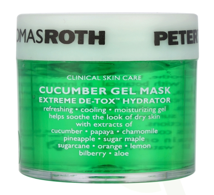 P.T. Roth Cucumber Gel Mask 50 ml in the group BEAUTY & HEALTH / Skin care / Face / Masks at TP E-commerce Nordic AB (C64274)
