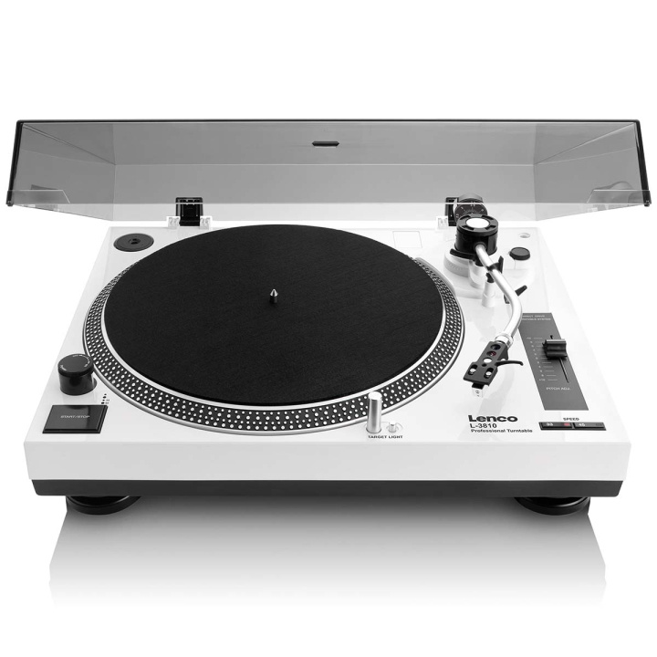 Lenco L-3810 Direct drive turntable with USB recording in the group HOME ELECTRONICS / Audio & Picture / Home cinema, Hifi & Portable / Compact stereo & Record players at TP E-commerce Nordic AB (C64481)