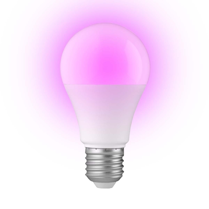 Alecto SMARTBULB10 Smart LED colour lamp with Wi-Fi E27 9W in the group HOME, HOUSEHOLD & GARDEN / Smart home / Smart Lights at TP E-commerce Nordic AB (C64506)