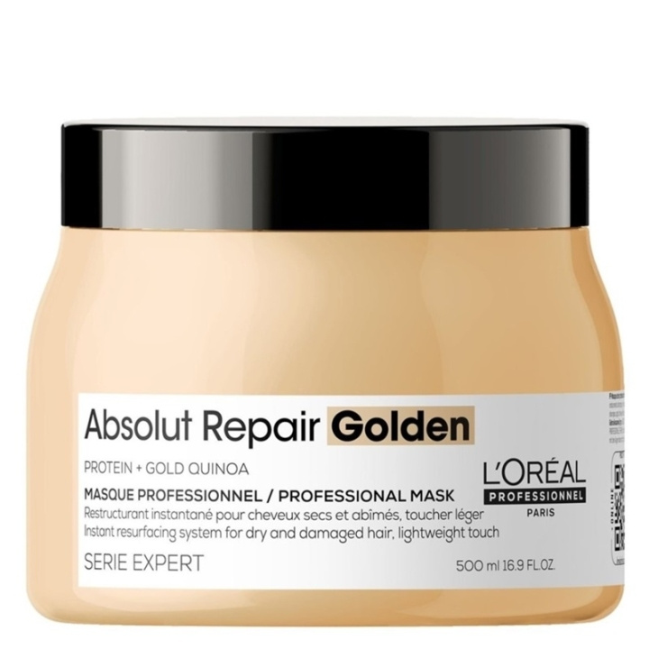 L\'ORÉAL PARIS L\'Oreal Professionnel Serie Expert Absolut Repair Golden Masque 500ml in the group BEAUTY & HEALTH / Hair & Styling / Hair care / Hair Mask at TP E-commerce Nordic AB (C64573)