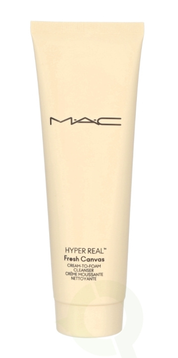 MAC Hyper Real Cream-To Foam Cleanser 125 ml in the group BEAUTY & HEALTH / Skin care / Face / Cleaning at TP E-commerce Nordic AB (C64659)