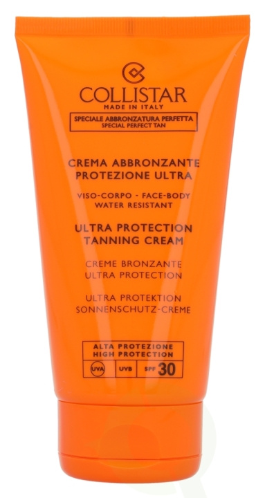 Collistar Ultra Protection Tanning Cream SPF30 150 ml in the group BEAUTY & HEALTH / Skin care / Tanning / Sunscreen at TP E-commerce Nordic AB (C64700)