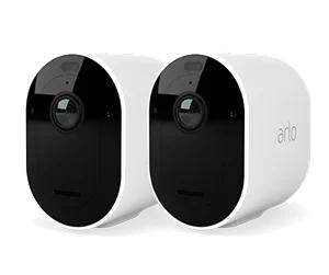Arlo Pro 5 Spotlight security camera with 2x camera kit, white in the group HOME, HOUSEHOLD & GARDEN / Alarm & Security / Security cameras at TP E-commerce Nordic AB (C64760)