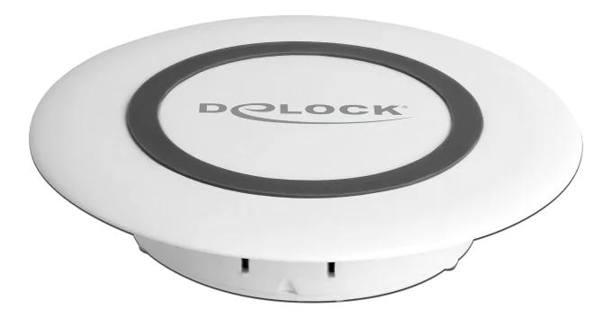 DeLOCK Wireless Qi Fast Charger 7.5W+10W table mounting in the group SMARTPHONE & TABLETS / Chargers & Cables / Wireless Qi chargers at TP E-commerce Nordic AB (C64761)