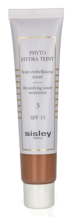 Sisley Phyto Hydra Teint Beautifying Tinted Moist. SPF15 40 ml #3 Golden in the group BEAUTY & HEALTH / Skin care / Face / Tinted Moisturizer at TP E-commerce Nordic AB (C64809)