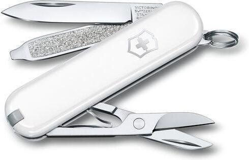 Victorinox Classic SD Falling Snow multitool, white in the group Sport, leisure & Hobby / Outdoor recreation / Multi-tools at TP E-commerce Nordic AB (C64839)