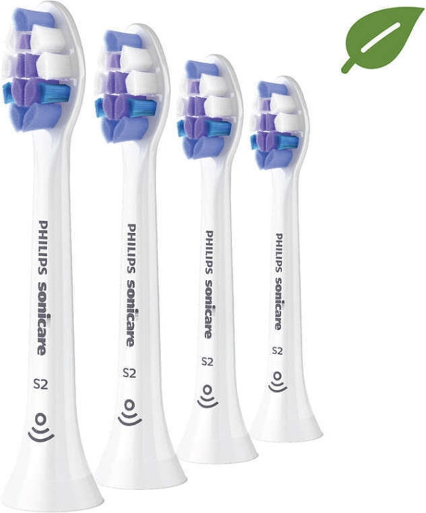 Philips Sonicare S2 Sensitive HX6054/10 Brush head, 4 pcs. in the group BEAUTY & HEALTH / Oral care / Accessories for electric toothbrushes at TP E-commerce Nordic AB (C64884)