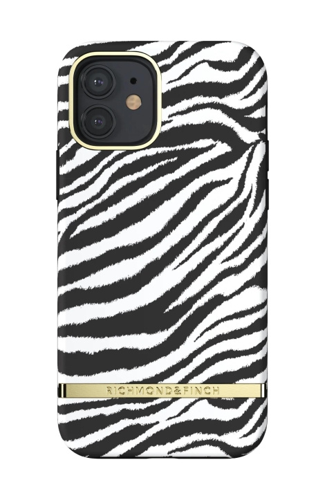 Richmond & Finch iPhone 12/12 Pro Freedom Case, Zebra in the group SMARTPHONE & TABLETS / Phone cases / Apple / iPhone 12 at TP E-commerce Nordic AB (C64906)