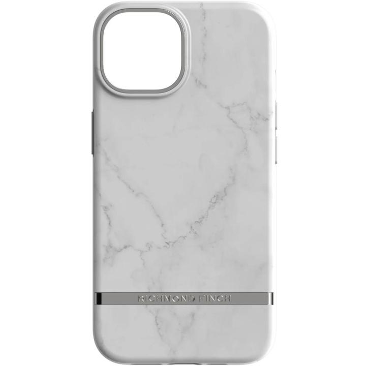 Richmond & Finch iPhone 14 case, White Marble in the group SMARTPHONE & TABLETS / Phone cases / Apple / iPhone 14 at TP E-commerce Nordic AB (C64953)