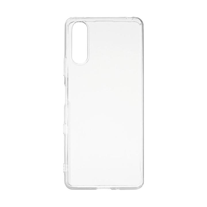 Essentials Sony Xperia 10 III TPU back cover, transparent in the group SMARTPHONE & TABLETS / Phone cases / Sony at TP E-commerce Nordic AB (C64962)