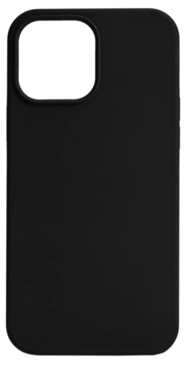 Essentials iPhone 12/12 Pro silicone back cover, Black in the group SMARTPHONE & TABLETS / Phone cases / Apple / iPhone 12 at TP E-commerce Nordic AB (C64970)