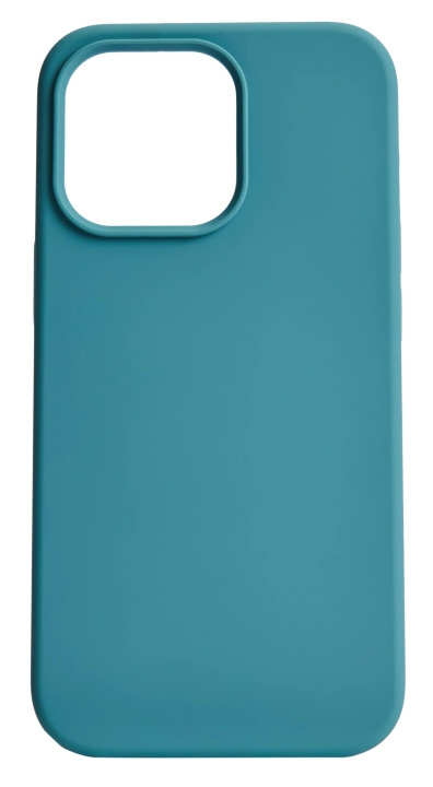 Essentials iPhone 13 silicone back cover, Green in the group SMARTPHONE & TABLETS / Phone cases / Apple / iPhone 13 at TP E-commerce Nordic AB (C64994)