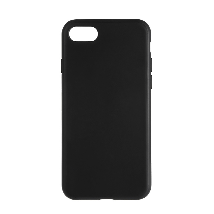 Essentials iPhone 6/7/8/SE (2020/2022) recycled TPU cover,blk in the group SMARTPHONE & TABLETS / Phone cases / Apple / iPhone SE (2nd gen & 3rd gen) / Cases at TP E-commerce Nordic AB (C65059)