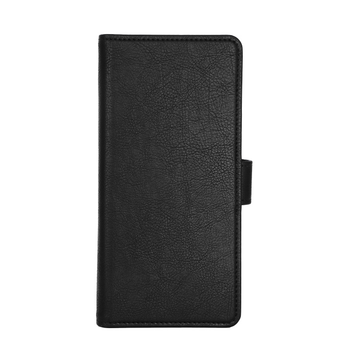 Essentials Redmi Note 12 PU wallet, detachable, black in the group SMARTPHONE & TABLETS / Phone cases / Xiaomi at TP E-commerce Nordic AB (C65067)