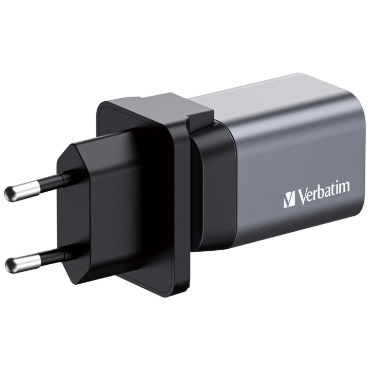 Verbatim GNC-35 GaN Charger 35W with 1 x USB-C® PD 35W in the group COMPUTERS & PERIPHERALS / Laptops & accessories / Computer chargers / Chargers for laptops / Universal at TP E-commerce Nordic AB (C65083)