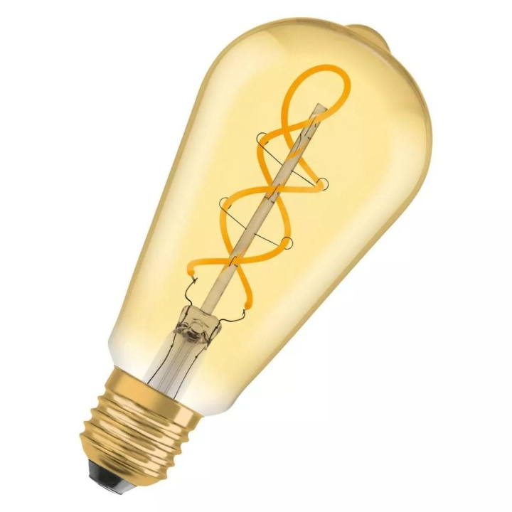Osram 1906 LED edison gold filament 4W/820 (28W) E27 in the group HOME ELECTRONICS / Lighting / LED lamps at TP E-commerce Nordic AB (C65108)