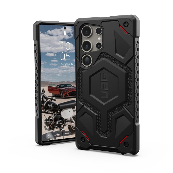 Urban Armor Gear Galaxy S24 Ultra Monarch Pro Kevlar Black in the group SMARTPHONE & TABLETS / Phone cases / Samsung at TP E-commerce Nordic AB (C65117)