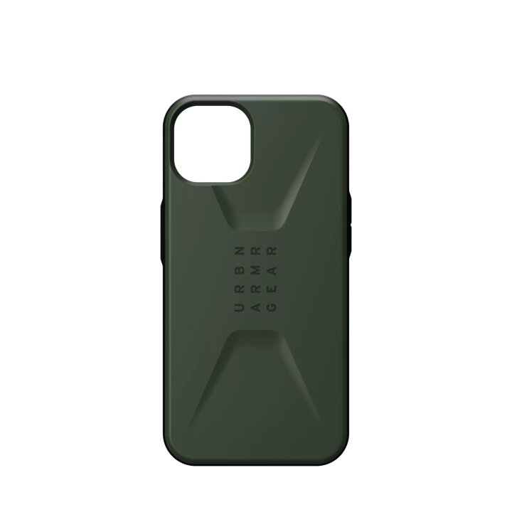 Urban Armor Gear iPhone 13 Civilian Case, Olive in the group SMARTPHONE & TABLETS / Phone cases / Apple / iPhone 13 at TP E-commerce Nordic AB (C65162)