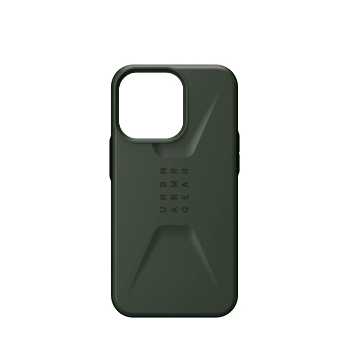 Urban Armor Gear iPhone 13 Pro Civilian Case, Olive in the group SMARTPHONE & TABLETS / Phone cases / Apple / iPhone 13 Pro at TP E-commerce Nordic AB (C65164)