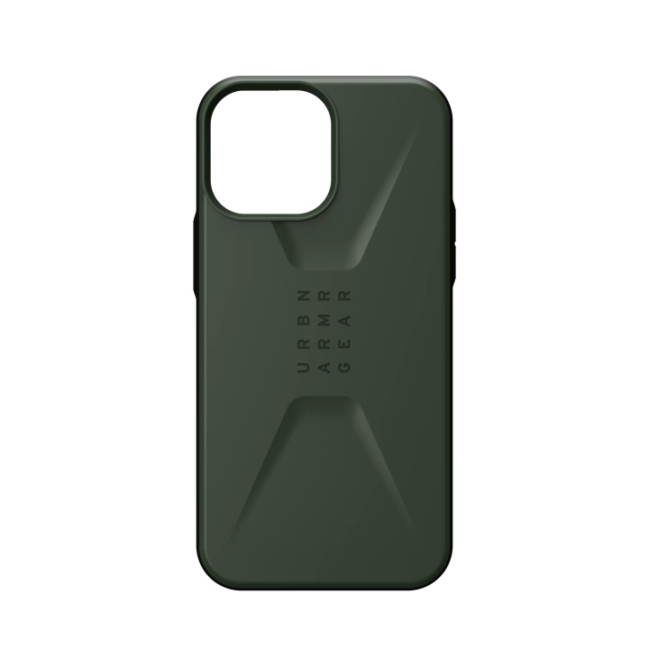 Urban Armor Gear iPhone 13 Pro Max Civilian Case, Olive in the group SMARTPHONE & TABLETS / Phone cases / Apple / iPhone 13 Pro at TP E-commerce Nordic AB (C65166)