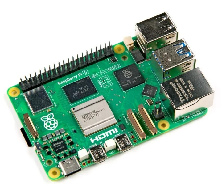raspberrypi Pi5 Single board computer 4GB in the group COMPUTERS & PERIPHERALS / Computer components / Raspberry Pi at TP E-commerce Nordic AB (C65229)