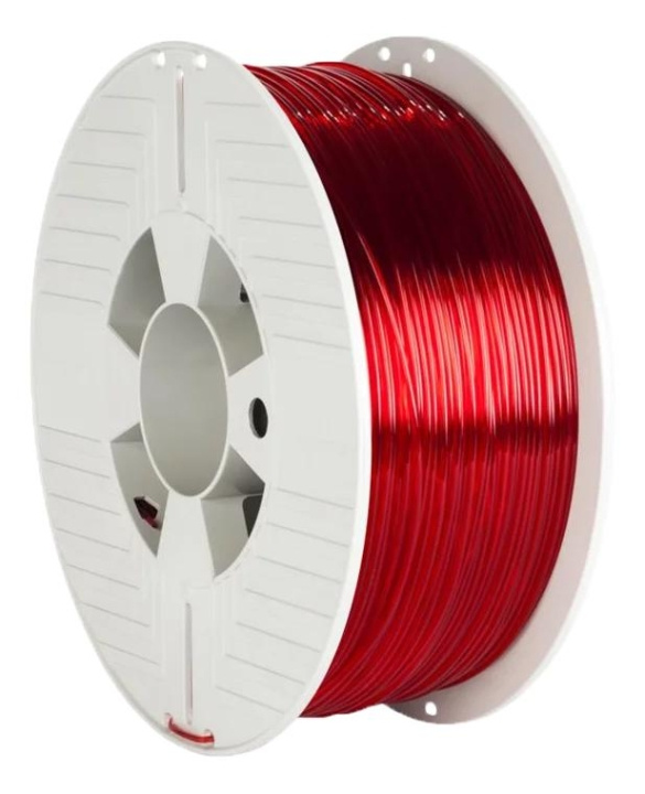 Verbatim 3D Pinter Filament PET-G 1.75mm 1kg red transparent in the group COMPUTERS & PERIPHERALS / Printers & Accessories / Printers / 3D printers & Accessories / Tillbehör at TP E-commerce Nordic AB (C65264)