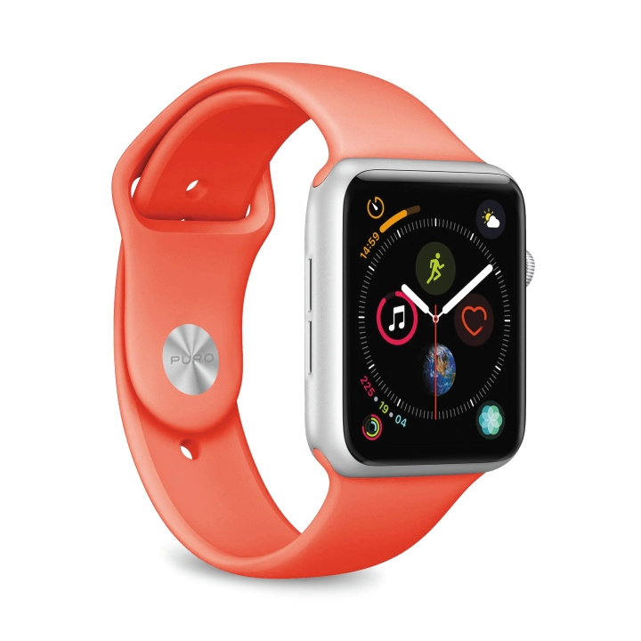 Puro Apple Watch Band, 42-44mm, S/M & M/L, Living Coral in the group Sport, leisure & Hobby / Smartwatch & Activity trackers / Accessories at TP E-commerce Nordic AB (C65270)