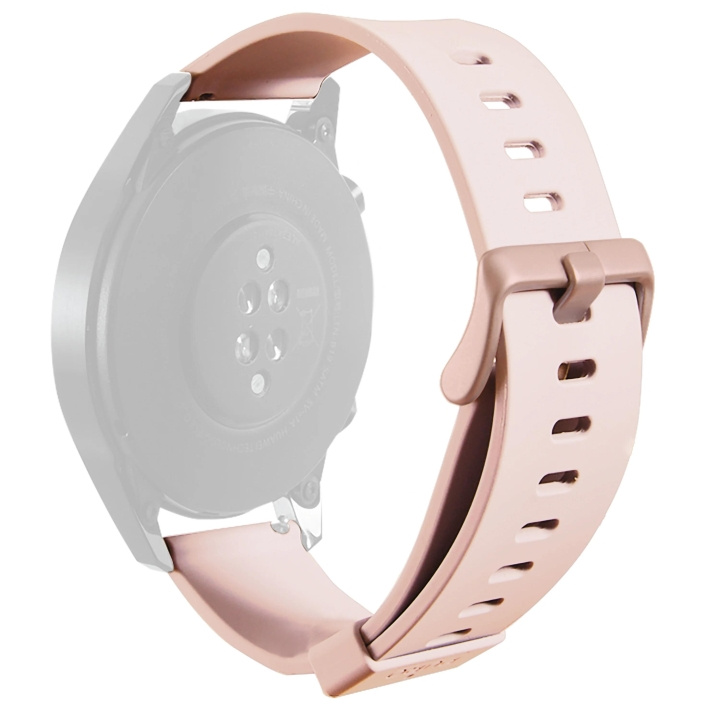 Puro Universal Silikon armband för klocka 22mm, Rose in the group Sport, leisure & Hobby / Smartwatch & Activity trackers / Activity bracelets at TP E-commerce Nordic AB (C65274)