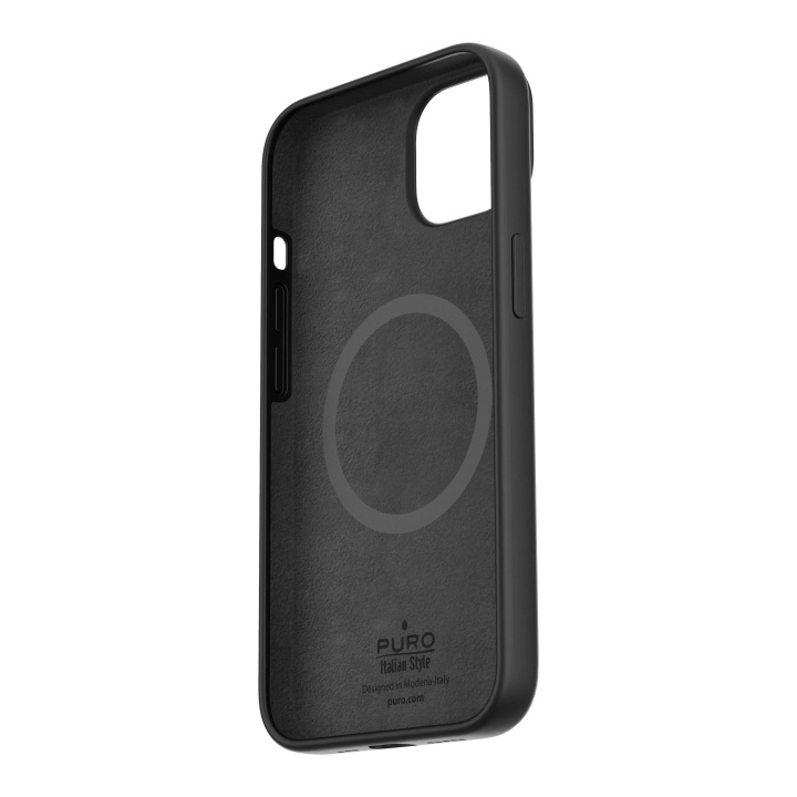 Puro iPhone 14 Plus Icon Mag, Black in the group SMARTPHONE & TABLETS / Phone cases / Apple / iPhone 14 at TP E-commerce Nordic AB (C65306)