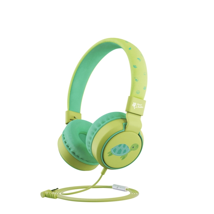 planetbuddies Turtle Wired Headphones V2 in the group HOME ELECTRONICS / Audio & Picture / Headphones & Accessories / Headphones at TP E-commerce Nordic AB (C65317)