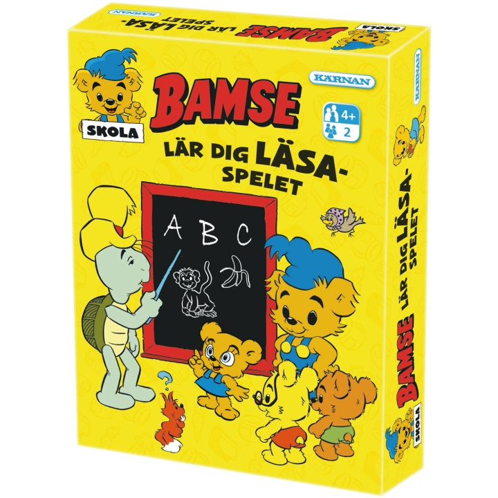 Kärnan Bamse Lär dig läsa-spelet in the group TOYS, KIDS & BABY PRODUCTS / Games / Children\'s games at TP E-commerce Nordic AB (C65352)