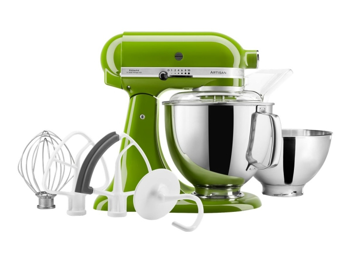KitchenAid Artisan 5KSM175PSEMA Köksmaskin 4,8 liter Matcha in the group HOME, HOUSEHOLD & GARDEN / Household appliances / Food processor & Kitchen appliances / Food processors at TP E-commerce Nordic AB (C65368)