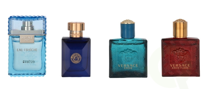 Versace Miniatures Set Men 20 ml in the group BEAUTY & HEALTH / Gift sets / Gift sets for him at TP E-commerce Nordic AB (C65479)