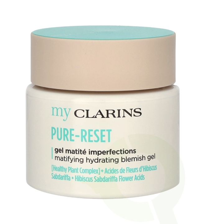 Clarins My Clarins Pure-Reset Matifying Hydrating Blem. Gel 50 ml in the group BEAUTY & HEALTH / Skin care / Face / Day cream at TP E-commerce Nordic AB (C65495)