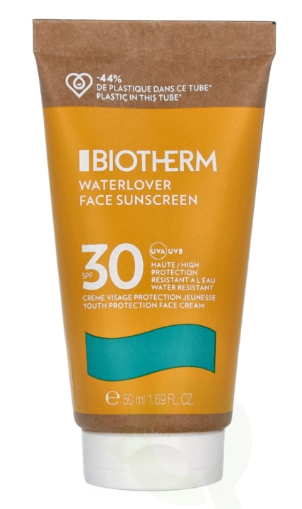 Biotherm Waterlover Face Sunscreen Cream SPF30 50 ml in the group BEAUTY & HEALTH / Skin care / Tanning / Sunscreen at TP E-commerce Nordic AB (C65536)