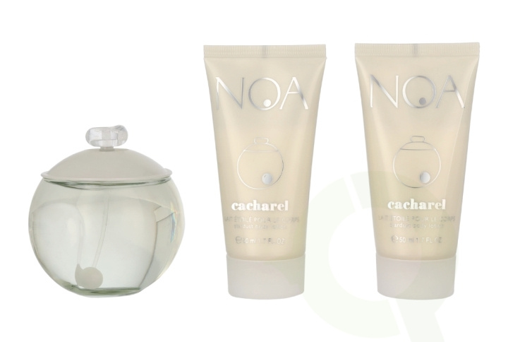 Cacharel Noa Giftset 200 ml Edt Spray 100ml/2x Body Lotion 50ml in the group BEAUTY & HEALTH / Gift sets / Gift sets for her at TP E-commerce Nordic AB (C65661)