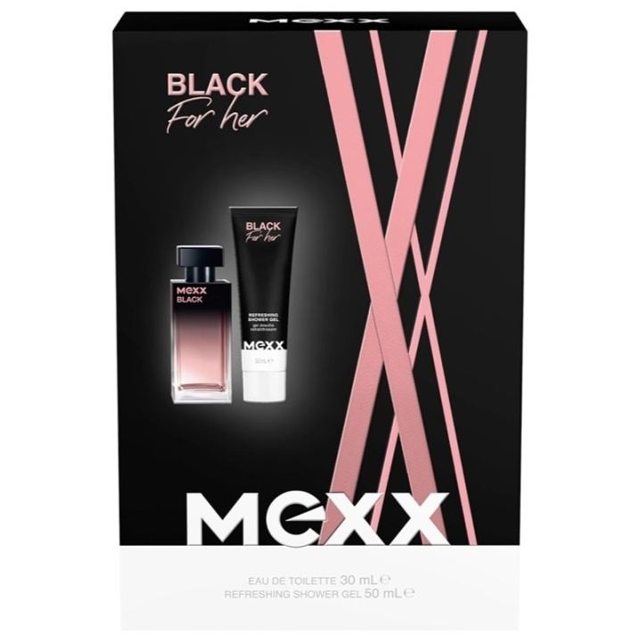 Mexx Giftset Mexx Black Woman Edt 30ml + Shower Gel 50ml in the group BEAUTY & HEALTH / Gift sets / Gift sets for her at TP E-commerce Nordic AB (C65708)