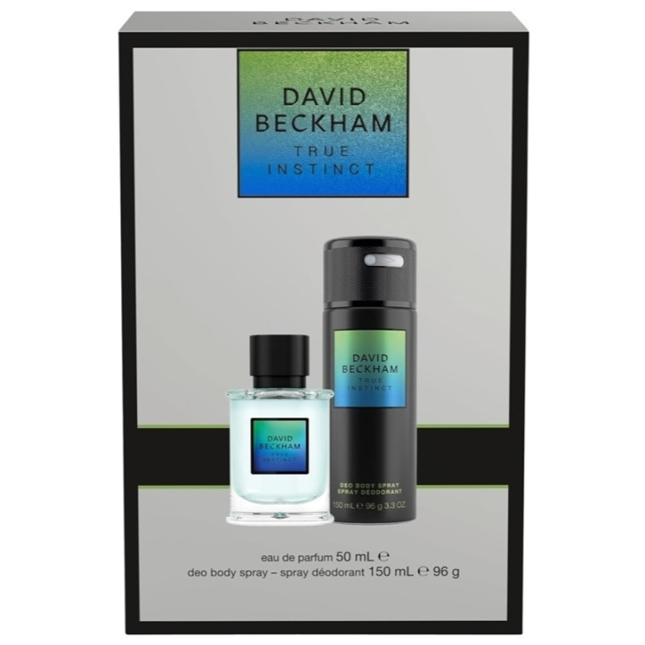 David Beckham Giftset David Beckham True Instinct Edp 50ml + Deo Spray 150ml in the group BEAUTY & HEALTH / Gift sets / Gift sets for him at TP E-commerce Nordic AB (C65711)